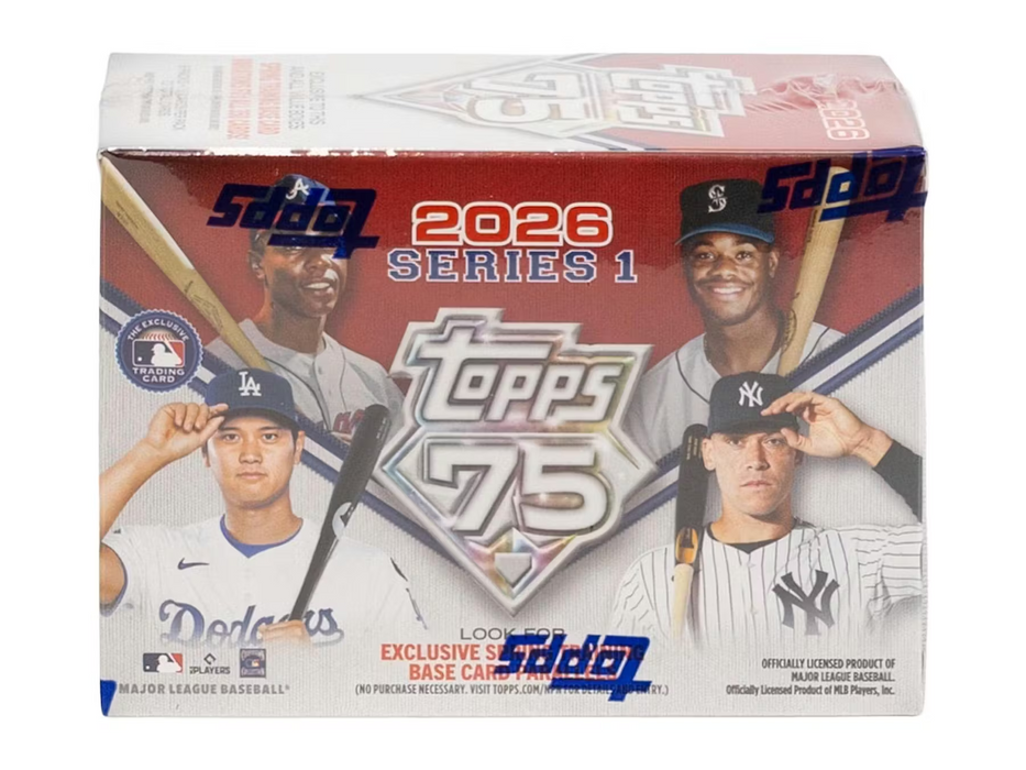 2026 Topps Series 1 Baseball Value Box