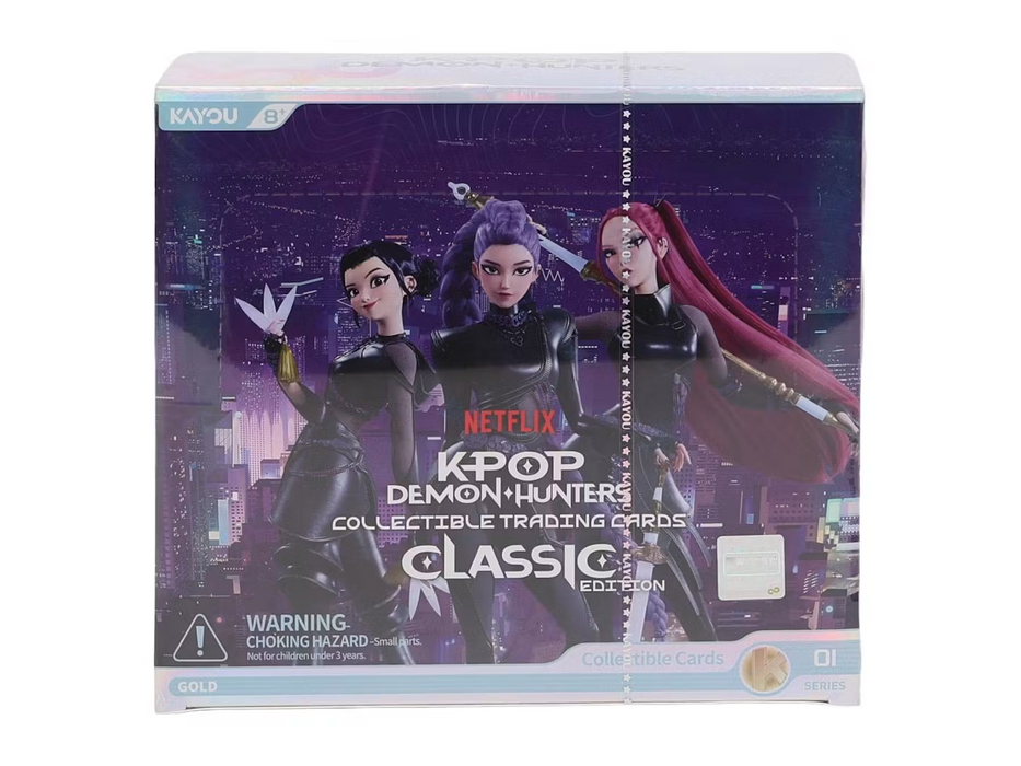 2026 K-Pop Demon Hunters Collectible Trading Cards Classic Hobby Box