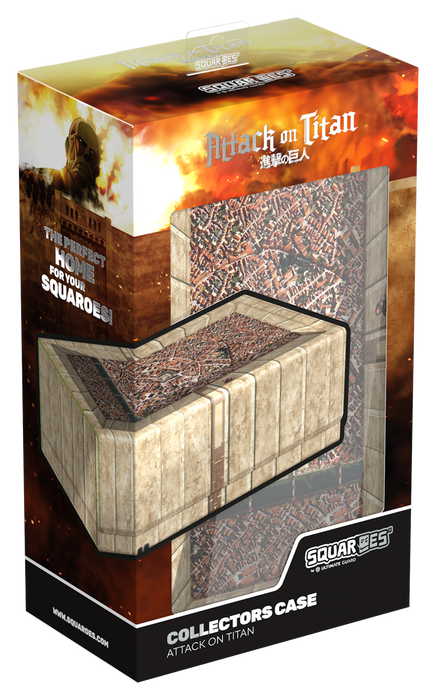 Ultimate Guard - Squaroes 1000ct Collector Case - Attack on Titan  (Pre-Order)