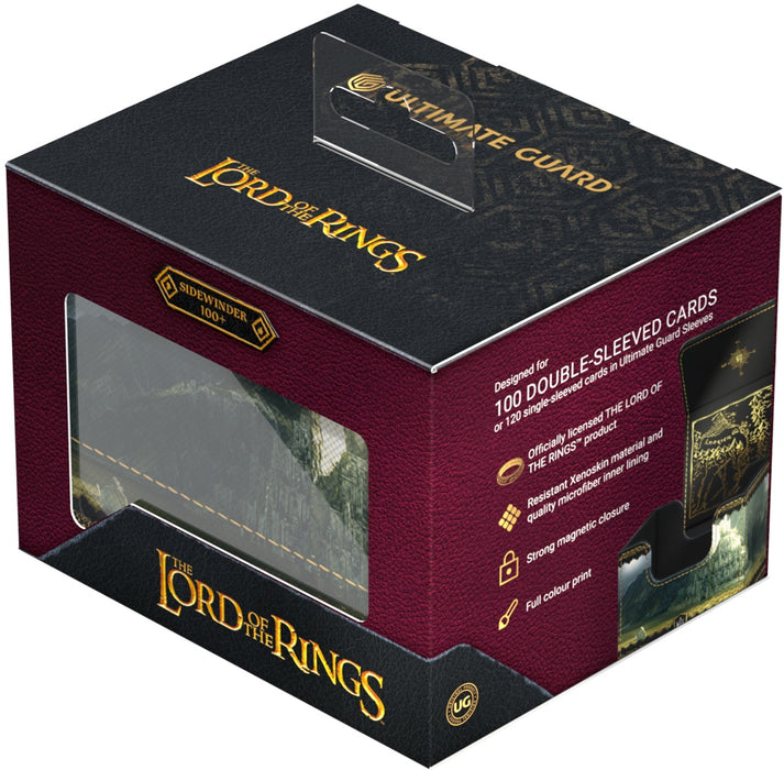 Ultimate Guard Sidewinder XenoSkin Deck Case - 100+  LOTR Places OF Middle Earth -Gondor (Pre-Order)