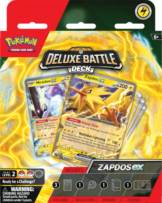Pokémon Deluxe Battle Deck (Zapdos ex)
