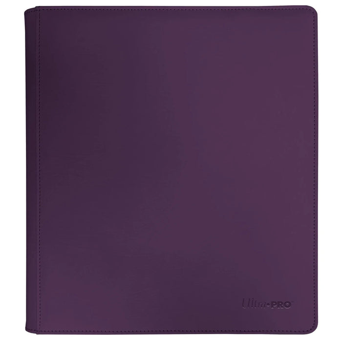 Ultra PRO: 12-Pocket Zippered PRO-Binder - Vivid (Midnight Plum)
