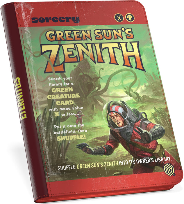 Ultimate Guard - Zipfolio 360 Xenoskin Edge of Eternities - Green Sun’s Zenith (Cyber Monday Deal)