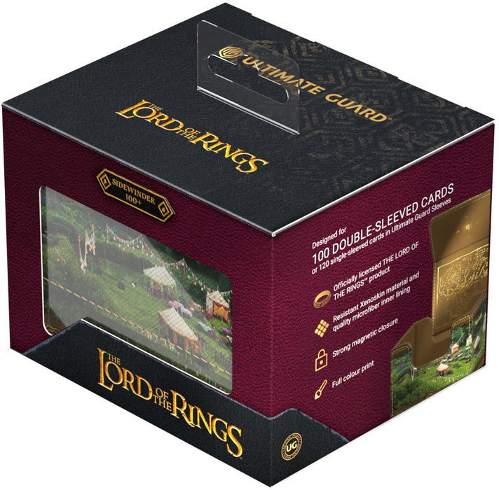 Ultimate Guard Sidewinder XenoSkin Deck Case - 100+  LOTR Places OF Middle Earth -The Shire (Pre-Order)