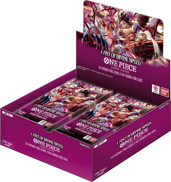 One Piece CG: A Fist of Divine Speed OP11 Booster Box