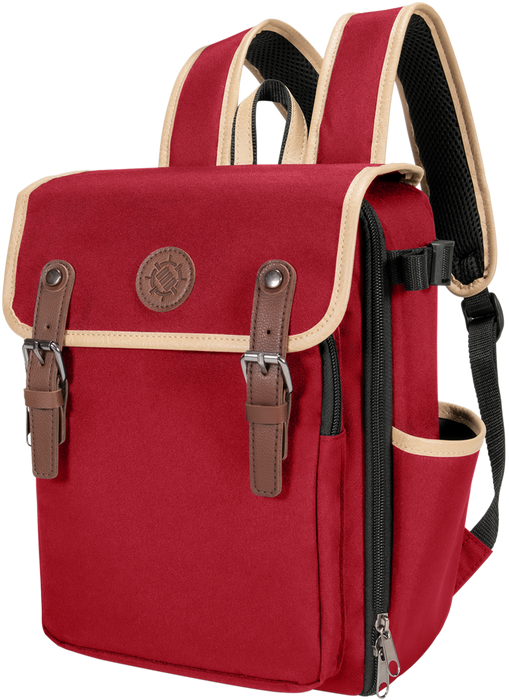 Ap Enhance Designer Edition Compact Trading Card Backpack Red