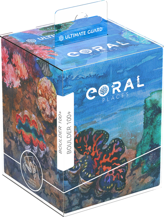 Ultimate Guard - Boulder Deck Case 100+ Floral Places - Seablue Hush