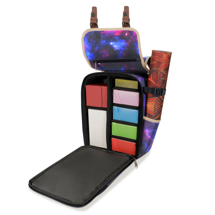 Ap Enhance Designer Edition Compact Trading Card Backpack Galaxy