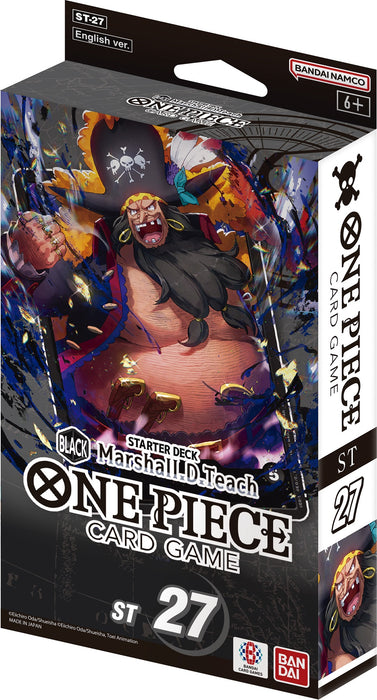 One Piece CG: Black Marshall D. Teach Starter Deck ST-27