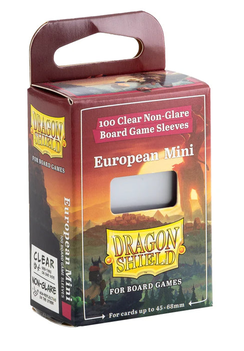 Dragon Shield: 100ct Mini European Board Game Sleeves 45mm x 68mm