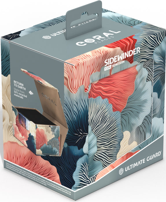 Ultimate Guard Sidewinder Deck Case 133+ Xenoskin Reef Flowers