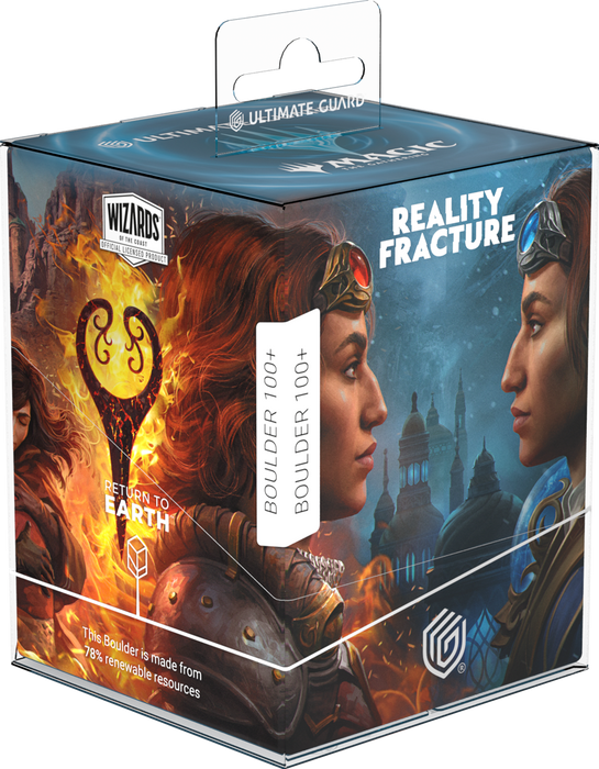 Ultimate Guard RTE Boulder 100+ MTG Reality Fracture Way of the Pyromancer / Way of the Cryomancer
