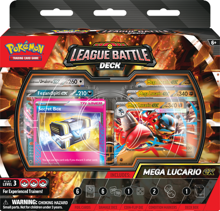 Pokémon TCG: Mega Lucario ex Battle Deck (Pre-Order)