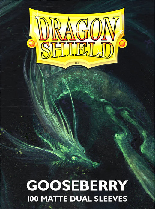 Dragon Shield: Standard 100ct Sleeves - Gooseberry (Dual Matte)