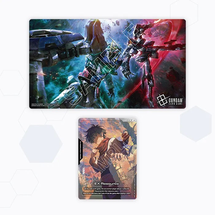 Gundam CG - Playmat/Card Case Set Mobile Suit Gundam 00 (Pre-Order)