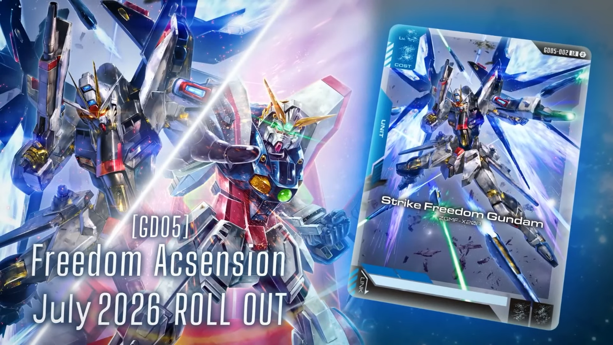 Gundam CG GD-05 Freedom Ascension Booster Box (Pre-Order)