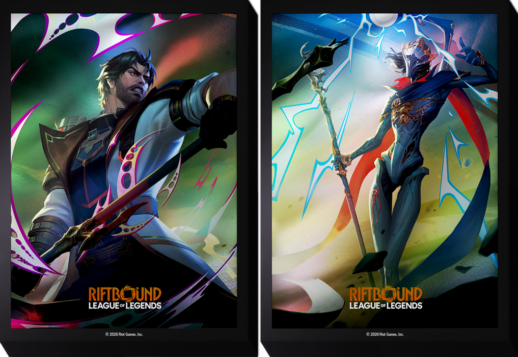 Riftbound: League of Legends TCG Vendetta Art Sleeve Jayce vs Viktor 100CT
