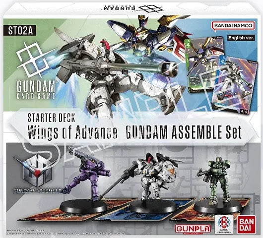 Gundam CG Starter Deck ST-02A Gundam Assemble Wings of Advance