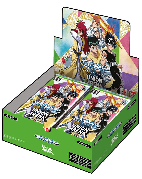 Union Arena TCG: Yu Yu Hakusho Ghost Files Booster Box (Cyber Monday Deal)