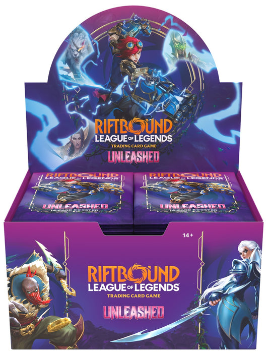 Riftbound: League of Legends TCG Unleashed Booster Box (Pre-Order)