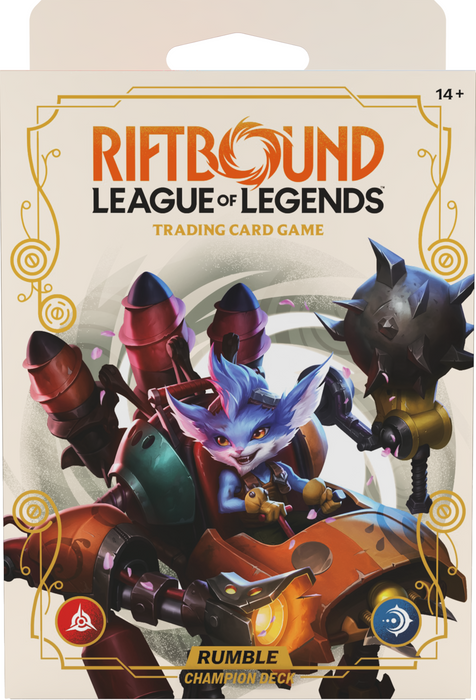 Riftbound: League of Legends TCG Spiritforged Champion Deck Rumble (Pre-Order)