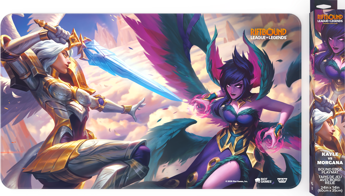 Riftbound: League of Legends TCG Vendetta Playmat Kayle vs Morgana