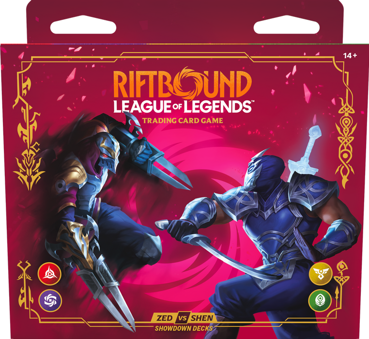 Riftbound: League of Legends TCG Vendetta Showdown Decks: Zed vs Shen (Pre-Order)