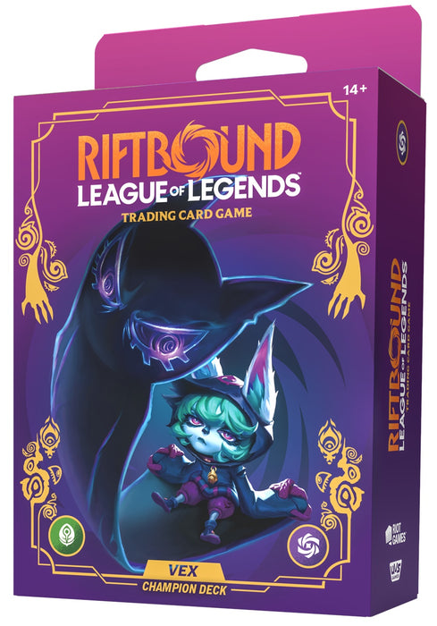 Riftbound: League of Legends TCG Unleashed Champion Deck Vex (Pre-Order)