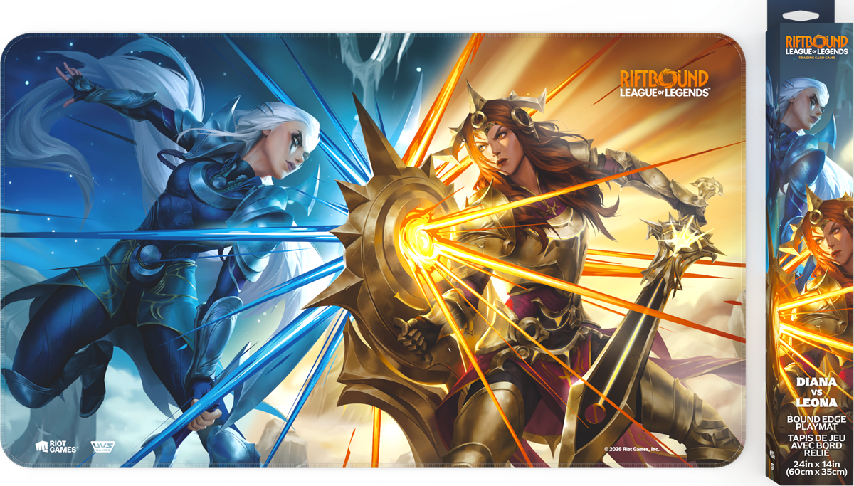 Riftbound: League of Legends TCG Vendetta Playmat Diana vs Leona