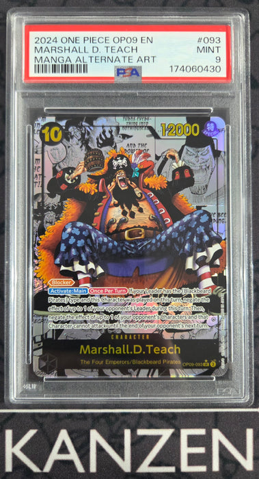 PSA 9 - Marshall.D.Teach - Emperors In the New World - #093 - 174060430