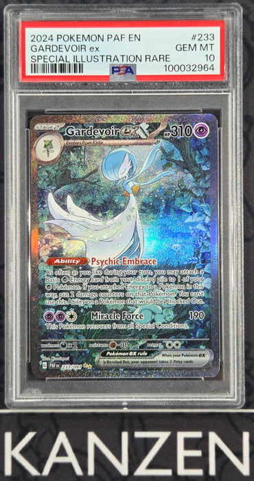 PSA 10 - Gardevoir EX - Paldean Fates - #233 - 100032964
