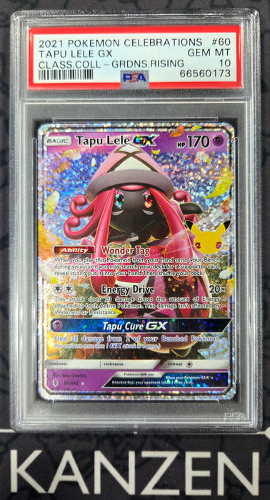 PSA 10 - Tapu Lele GX - Celebrations - #60 - 66560173