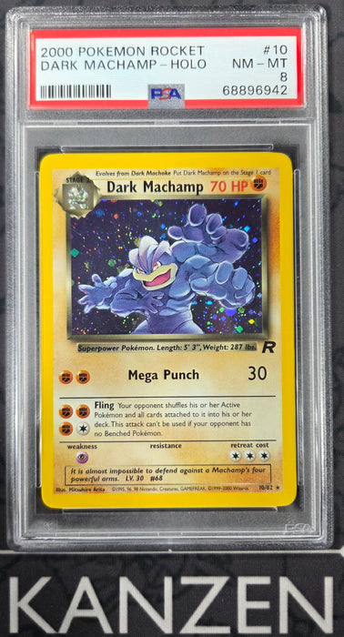 PSA 8 - Dark Machamp - Rocket Unlimited - #3 - 68896942