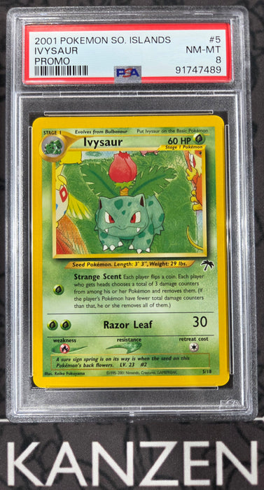 PSA 8 - Ivysaur - Southern Islands - #5 - 91747489