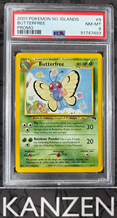 PSA 8 - Butterfree - Southern Islands - #9 - 91747493