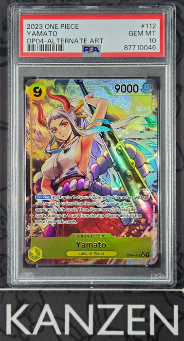 PSA 10 - Yamato - Kingdoms Of Intrigue - #112 - 87710046