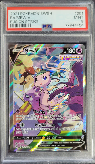 Mew V 251/264 - PSA 9 - #251 - (77844404)
