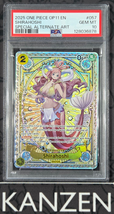 PSA 10 - Shirahoshi - A Fist Of Divine Speed - #057 - 128036878