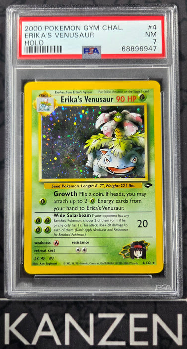 PSA 7 - Erika's Venusaur - Gym Challenge - #4 - 68896947