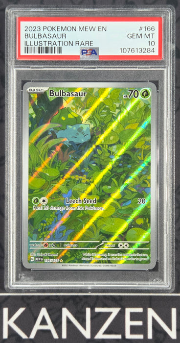 PSA 10 - Ivysaur - Pokemon 151 - #166 - 107613284