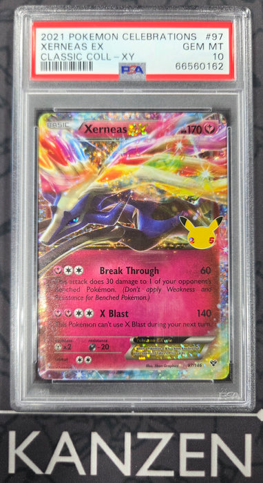 PSA 10 - Xerneas EX - Celebrations - #97 - 66560162