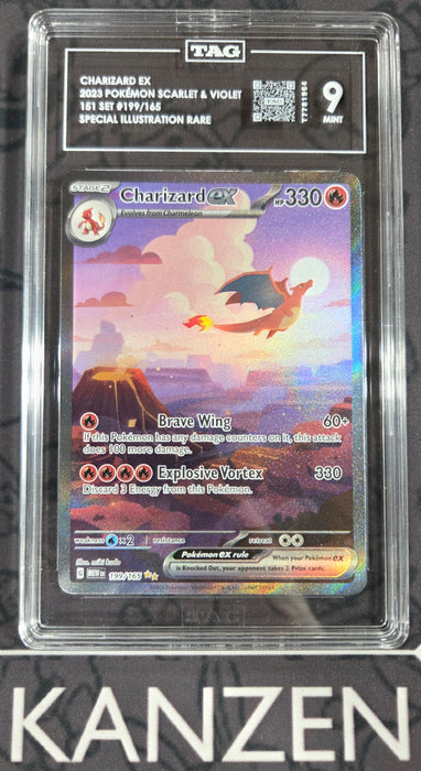 TAG 9 - Charizard EX - Pokemon 151 - #19 - T7781964