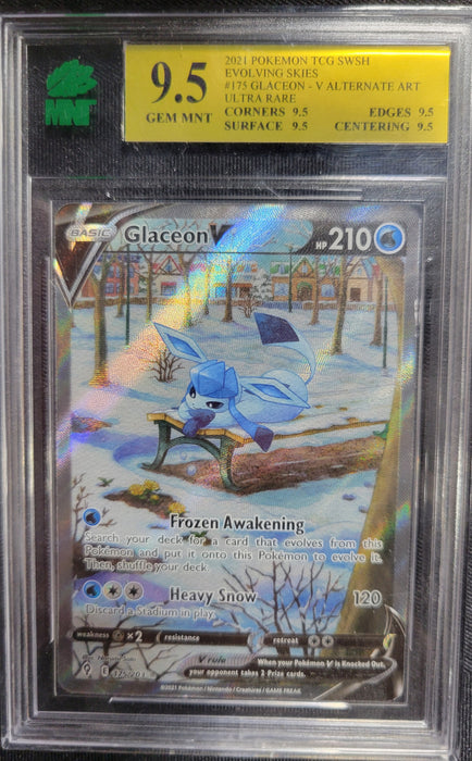 Glaceon V - MNT 9.5 - #175 - (0000063005)