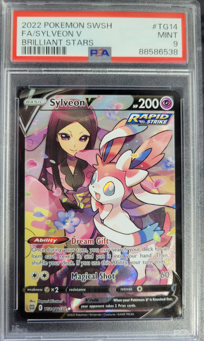 Sylveon V TG14/TG30 - PSA 9 - #TG14 - (88586538)