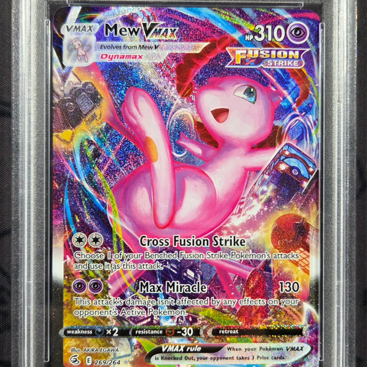 PSA 10 - Mew VMAX - Fusion Strike - #269 - 132988641 — KanZenGames