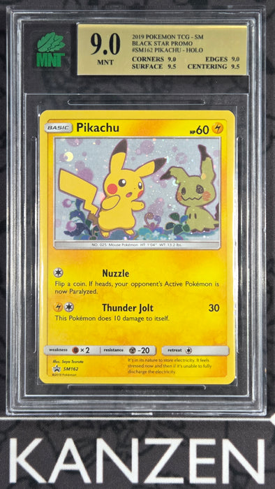 MNT 9 - Pikachu - Black Star Promo - #SM162 - 0000069440