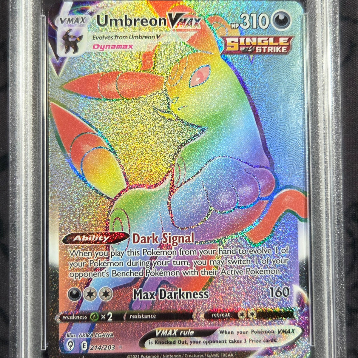 PSA 10 - Umbreon VMAX - Evolving Skies - #214 - 85059402 — KanZenGames