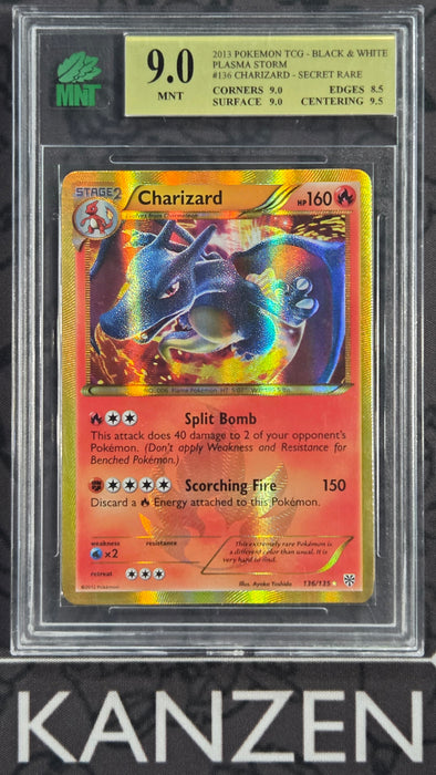 MNT 9.0 - Charizard - Plasma Storm - #136 - 0000028865