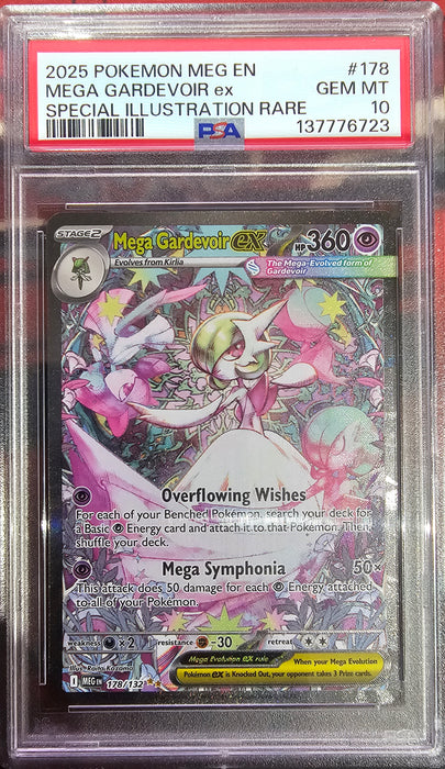 PSA 10 - Mega Gardevoir EX - Mega Evolution - #178 - 137776723