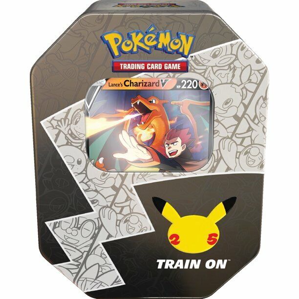 Celebrations: 25th Anniversary - Lance's Charizard V Tin